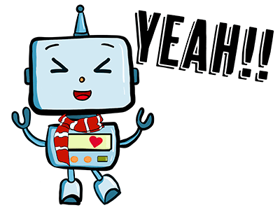 sticker robot 7