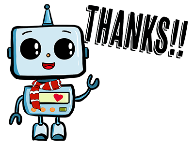 sticker robot 9