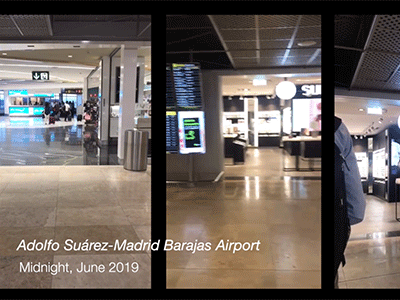 Barajas midnight